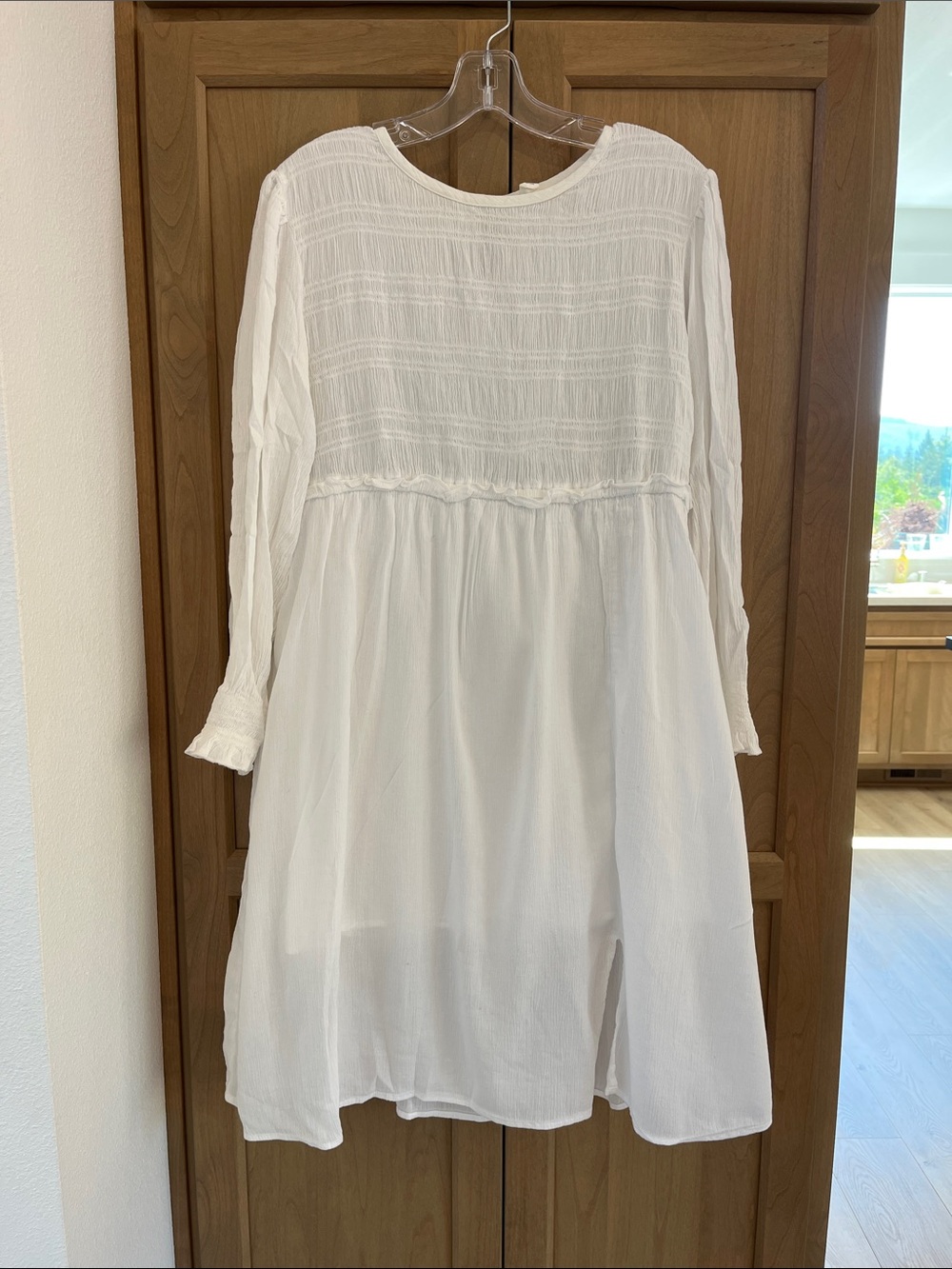 Caslon White Gauze Dress